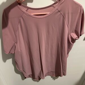 lululemon athletica Dusty Rose Short Sleeve Tee